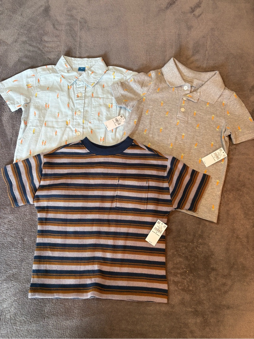 Old Navy Kid’s Striped Knit Tee & Polo Set